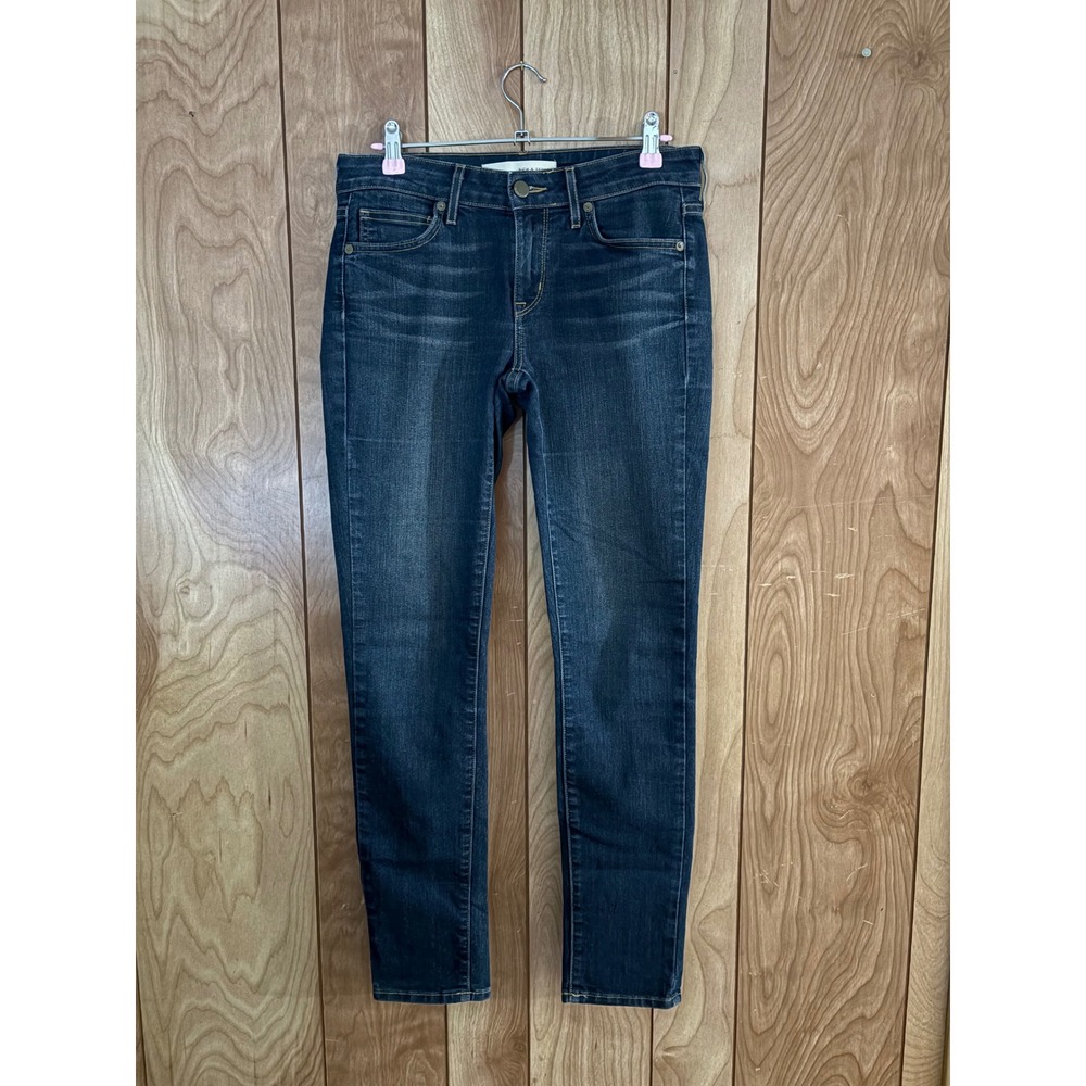 Rich & Skinny Womens Dark‎ Wash Stretch Denim Skinny Jeans Size 27 Made in USA